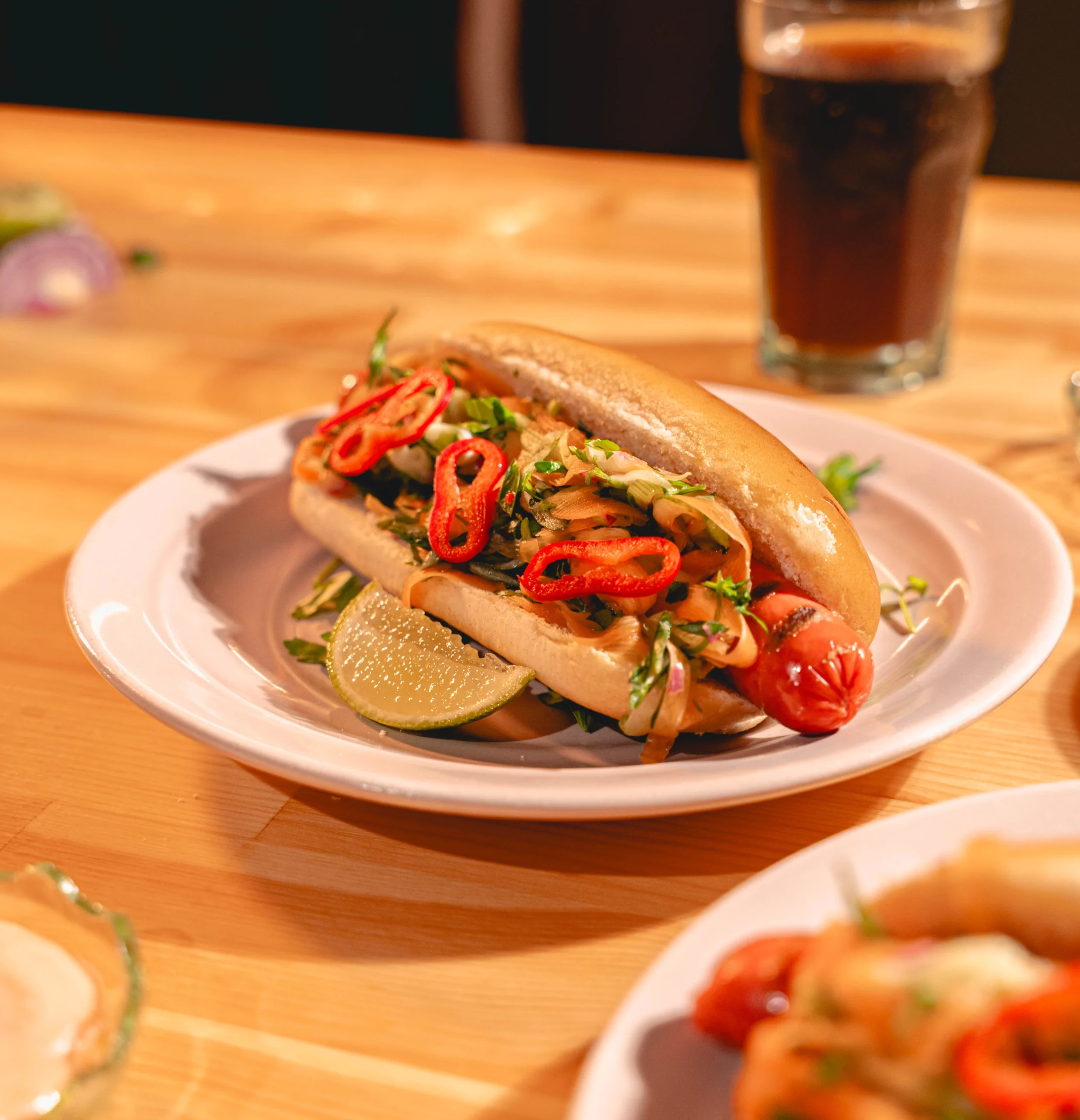 Banh mi flavors with Hako Hot Dog, perfect quick meal recipe.